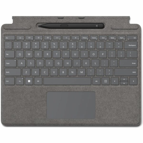 Microsoft Surface Signature Pro 8/9/X Type Cover+SlimPen2 AT/DE Platin Retail