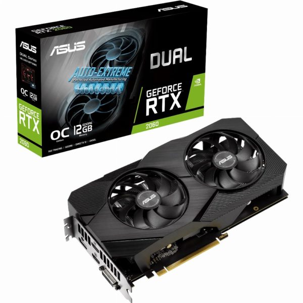 RTX 2060 12GB ASUS DUAL EVO OC GDDR6