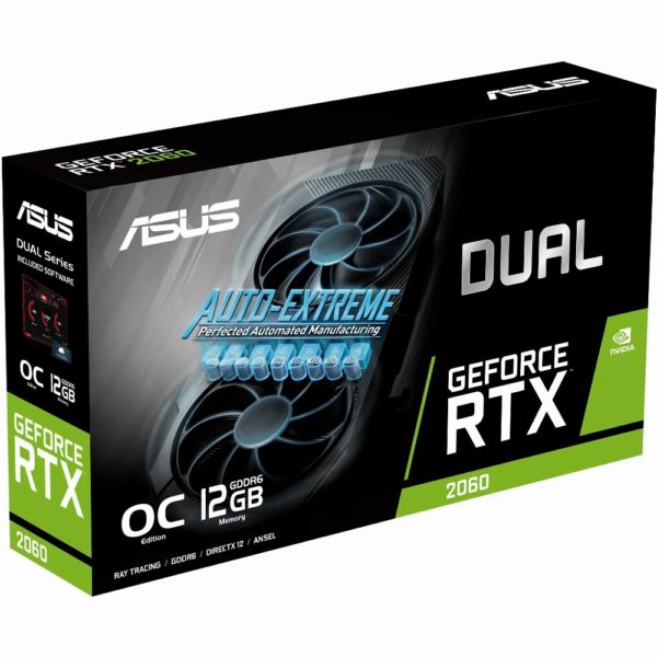 RTX 2060 12GB ASUS DUAL EVO OC GDDR6