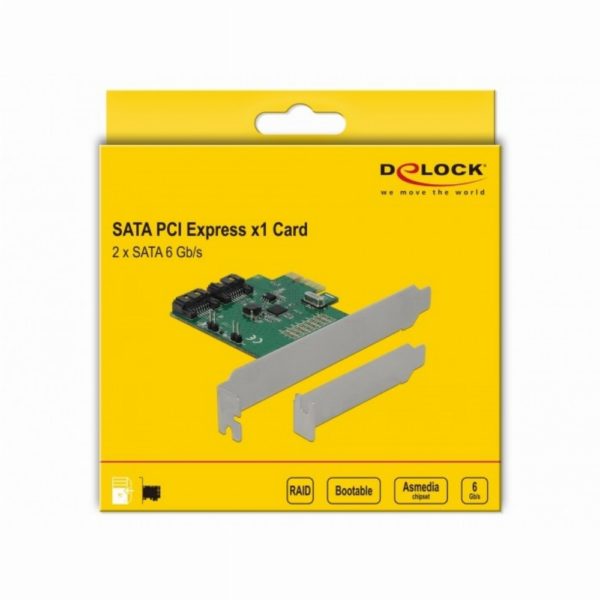RAID SATA3 PCIe 2x intern Delock