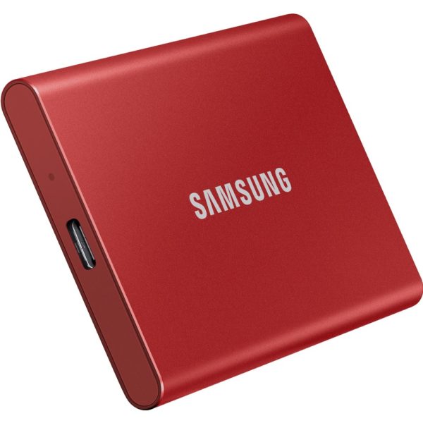 2TB Samsung Portable T7 USB 3.2 Gen2 Red retail