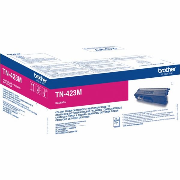 Brother Toner TN-423M Magenta bis zu 4.000 Seiten nach ISO 19798