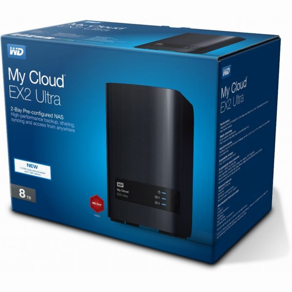3,5 8TB WD My Cloud EX2 Ultra 8TB [2-Bay, Cloud
