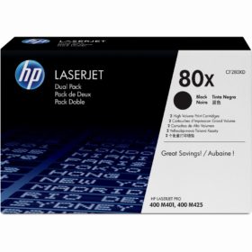 HP Toner 80XD CF280XD Schwarz 2er Pack