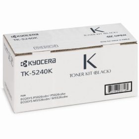 Kyocera Toner TK-5240K Schwarz bis zu 4.000 Seiten gem. ISO/IEC 19798