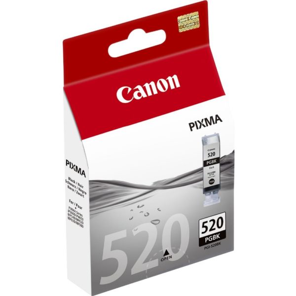 Canon Tinte PGI-520BK 2932B001 Schwarz bis zu 341 Seiten gemäß ISO/IEC 24711