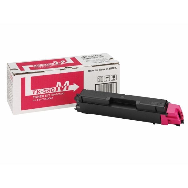 Kyocera Toner TK-580M Magenta bis zu 2.800 Seiten gem. ISO/IEC 19798