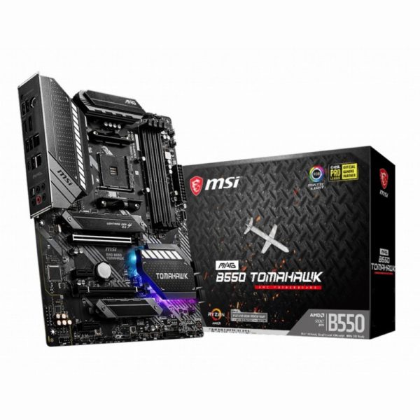 AM4 MSI B550 TOMAHAWK ATX (M.2 Port, PCIe 3.0 x 4, NVMe PCI:2 PCIe:2 RAM:4)