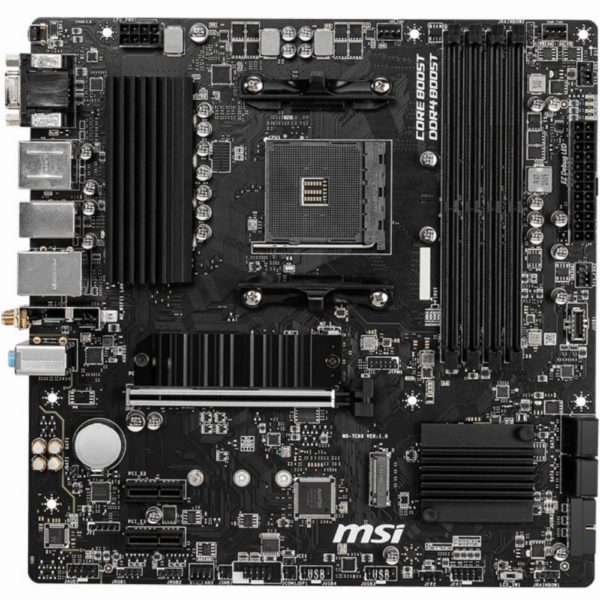 AM4 MSI B550M PRO-VDH WIFI mATX (M.2 Port, PCIe 3.0 x 4, NVMe PCI:2 PCIe:1 RAM:4)