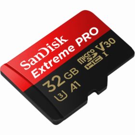 CARD 32GB SanDisk Extreme Pro MicroSDHC 100MB/s +Adapter