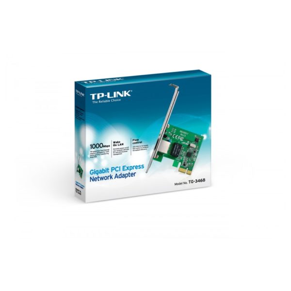 INTG 1Gb 1xRJ45 TP-Link TG-3468 |RTL8168B  PCIeX1  Vlan  WoL
