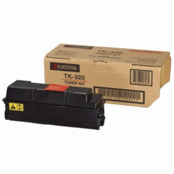 TON Kyocera Toner TK-320 Schwarz bis zu 25.000 Seiten gem. ISO/IEC 19752