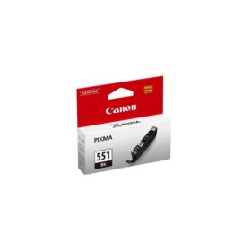 TIN Canon Tinte CLI-551BK 6508B001 Schwarz bis zu 495 Farbfotos gemäß ISO/IEC 29102