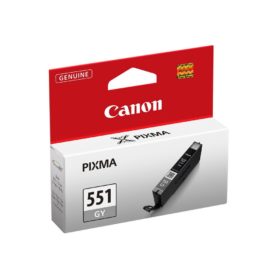 TIN Canon Tinte CLI-551GY 6512B001 Grau bis zu 125 Farbfotos gemäß ISO/IEC 24711