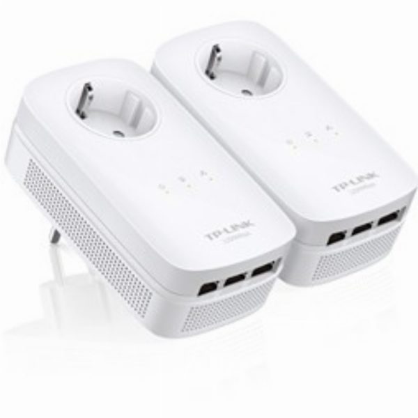 INTD TP-LINK Powerline PA8030P KITTL-PA8030P KIT AV1300-Gigabit-Powerline-Adapter KIT mit Steckdose