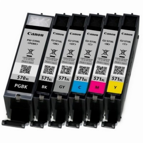 Canon Tinte CLI-571XL 0333C001 Magenta bis zu 400 Farbfotos gemäß ISO/IEC 29102