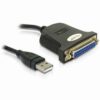 USB 2.0 A > B (ST-ST) 3m Adapterkabel Grau