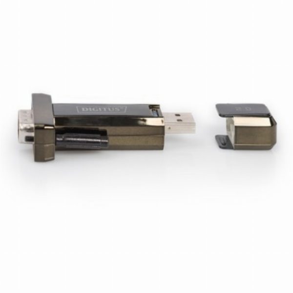 Digitus USB 2.0 > Seriell (ST-ST) Adapter Schwarz