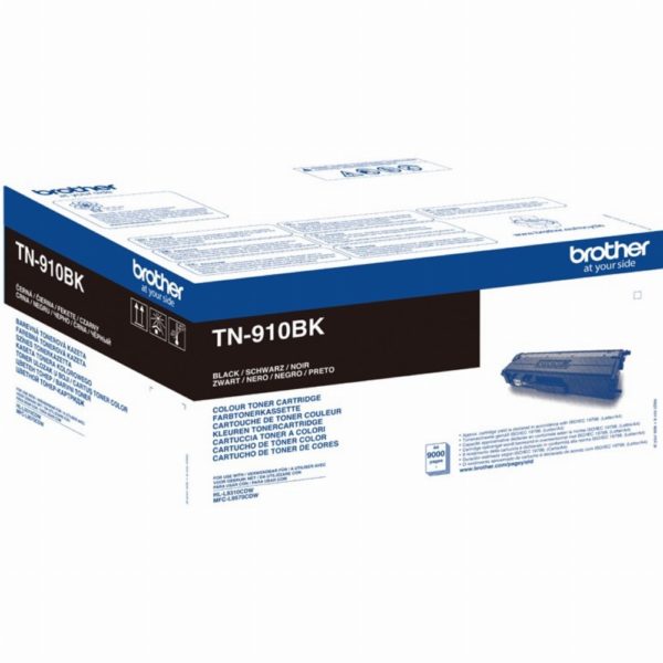 Brother Toner TN-910BK Schwarz bis zu 9.000 Seiten ISO/IEC 19798