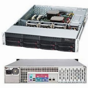 2HE SUPERMICRO CSE-825TQ-600LPB