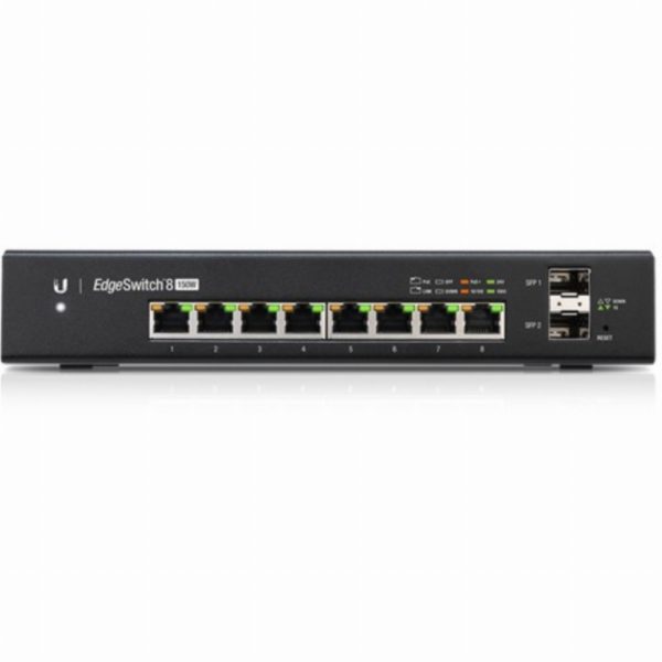 8+2P Ubiquiti EdgeSwitch ES-8-150W POE M