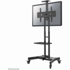 Neomounts NM-M1700BLACK mobiler Bodenständer für Flachbild-Fernseher bis 75" (191 cm).