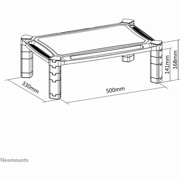 Neomounts NSMONITOR20 Monitorständer für Flachbildschirme.