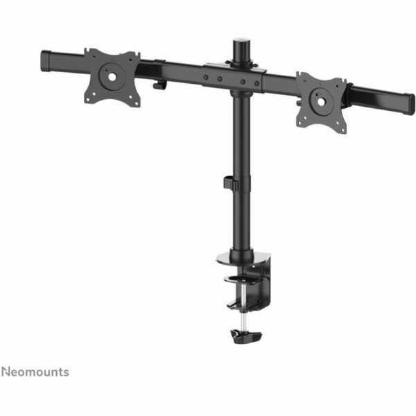 Neomounts FPMA-DCB100DBLACK Tischhalterung für zwei Flachbildschirme bis 27" (69 cm).