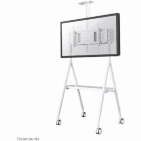 Mobiler Bodenständer für Flachbild-Fernseher bis 65" (165 cm) 50KG NS-M1500WHITE Neomounts