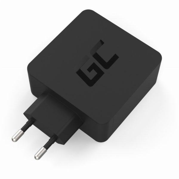 Ladegerät Green Cell Charger USB-C Power Delivery USB3.0 Quick Charge 30W Black