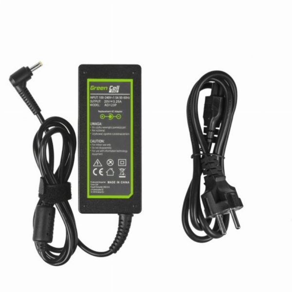 Green Cell PRO Notebook Netzteil für Lenovo 20V 3,25A 65W