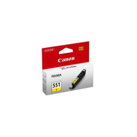 TIN Canon Tinte CLI-551Y 6511B001 Gelb bis zu 347 Seiten gemäß ISO/IEC 24711
