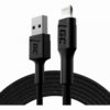 GreenCell USB-C > Lightning (ST-ST) 1m Ladekabel Schwarz