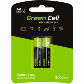 Akku 2xAA HR6 2000mAh Green Cell