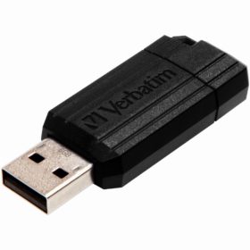 STICK 8GB USB 2.0 Verbatim Store'n'Go PinStripe Black
