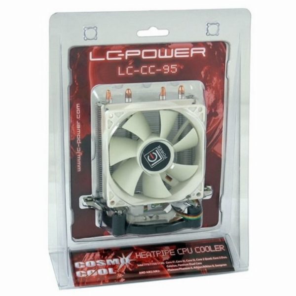 K Cooler Multi LC-Power LC-CC-95 Tower | FMx,AM3/4/5,115x  1200, 1700 TDP 130W