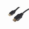 DVI-D 24+1 > HDMI (ST-ST) 1m Adapterkabel Schwarz