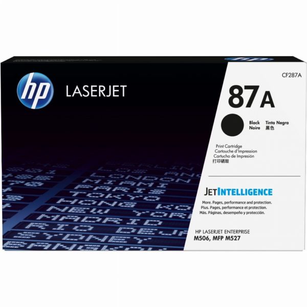 HP Toner 87A CF287A Schwarz