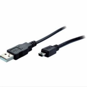 USB 2.0 A > Mini-B (ST-ST) 2m Adapterkabel Schwarz