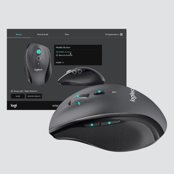 Logitech M705 wireless Laser