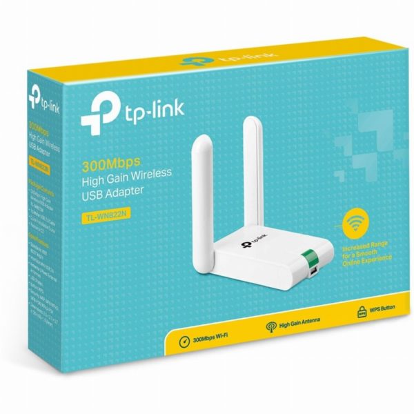 TP-Link TL-WN822N - 300Mbps High Gain Wi-Fi USB Adapter