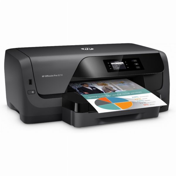 T HP Officejet Pro 8210 Tintenstrahldrucker A4/LAN/WLAN