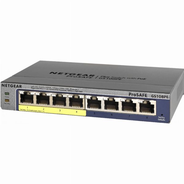 Netgear GS108PE PoE