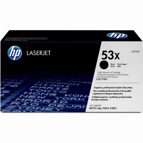 TON HP Toner 53X Q7553X Schwarz bis zu 7.000 Seiten ISO/IEC 19752