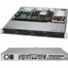 Barebone Server 1 U Single 3647 4 Hot-swap 3.5" 400W Platinum SuperServer 5019P-MTR