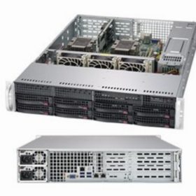 Barebone Server 2 U Dual 3647  8 Hot-swap 3.5"  1000W Redundant Titanium  SuperServer 6029P-WTR