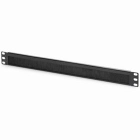 Digitus Kabelbürstenleiste 19" 1HE 27x423mm Bürstenöffnung, Farbe Schwarz (RAL 9005)