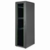 Digitus Serverschrank 19" 26HE 1260x600x1000mm, perforierte Tür, Farbe Grau (RAL 7035)