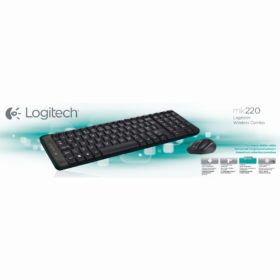 Logitech MK220 Wireless Desktopset QWERTY US
