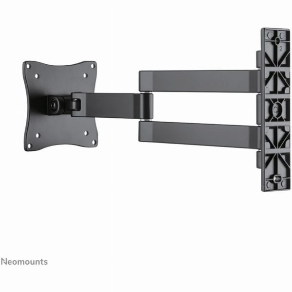 Neomounts FPMA-W830BLACK Wandhalterung mit drei Drehpunkten für Flachbildschirme bis 27" (69 cm).